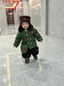 G.duck嬰兒軍棉大衣秋冬款套裝加絨加厚棉襖男寶寶0-13個(gè)月冬季外出爬服 軍大衣_分體款 90 cm 22-26斤 曬單實(shí)拍圖