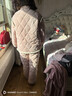 古今（GUJIN）秋冬睡衣女珊瑚絨三層夾棉加絨加厚棉襖睡褲家居服國風(fēng)保暖套裝 曬單實(shí)拍圖