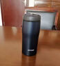 TIGER日本虎牌tiger保溫杯男女磨砂不銹鋼水杯超輕便攜真空彈蓋泡茶杯 直杯磨砂黑色350 曬單實(shí)拍圖