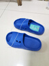 果洛菲防滑兒童拖鞋夏季男女童浴室洗澡卡通中大童涼拖鞋 寶藍色 33-34 曬單實(shí)拍圖