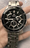 卡西歐（CASIO）手表男EDIFICE三盤(pán)商務(wù)簡(jiǎn)約學(xué)生石英日韓表圣誕節禮物EFR-552D-1A 曬單實(shí)拍圖