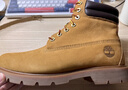 添柏嵐（Timberland）踢不爛男鞋大黃靴戶(hù)外防潑水防污偏大|A1P3L A1P3LW/小麥色 TB1 僅批次不同 41 曬單實(shí)拍圖