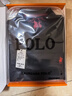勞倫拉保羅高端品牌長(cháng)袖polo衫男裝春秋新款刺繡純棉休閑大碼打底上衣T恤 黑色 2XL （建議160-180斤） 曬單實(shí)拍圖