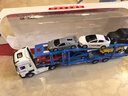 貽貝合金汽車(chē)運輸車(chē)玩具拖車(chē)平板雙層貨車(chē)工程車(chē)男孩大卡車(chē)兒童小汽車(chē) 【贈6輛小車(chē)】超大合金雙層運輸 曬單實(shí)拍圖
