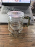 奇高（Chikao glass）大漢杯加厚耐高溫泡茶玻璃杯創(chuàng  )意辦公室帶蓋過(guò)濾喝水花茶杯子 大漢杯400ml 曬單實(shí)拍圖
