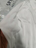晚白【新品】2025秋款時(shí)尚翻領(lǐng)氣質(zhì)白襯衫輕熟優(yōu)雅早秋通勤襯衣 白色 L 曬單實(shí)拍圖