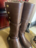 達芙妮長(cháng)筒靴子女鞋加絨2025新款秋冬爆款牛仔靴高筒巨好看騎士長(cháng)靴 曬單實(shí)拍圖