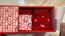 蕉內（Bananain）紅色計劃501C女士?jì)妊?0A抗菌精梳棉本命馬年結婚禮物紅運禮盒2件 泡泡粉-滿(mǎn)印馬蹄+好運紅-蝴蝶結2條 M 曬單實(shí)拍圖