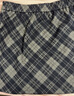 三彩大碼女裝2025冬季新款復古格紋半身裙中腰短裙A字胖MM 曬單實(shí)拍圖