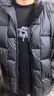 太平鳥(niǎo)男裝 立領(lǐng)羽絨服白鴨絨冬短款防寒潮流男生面包服 黑色批 XL 曬單實(shí)拍圖