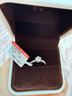 IDC河南人工培育鉆石18K金鉆戒星光六爪結婚鉑金1克拉戒指訂婚情人節 PT950鉑金【D色/VVS/NGIC證書(shū)】 70分【重金版】 曬單實(shí)拍圖