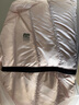 FDR 旗艦店 90白鴨絨保暖外套2025新款連帽輕便排骨羽絨服女 粉色 M 曬單實(shí)拍圖