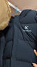 安踏六度芯羽絨服| KT系列防潑水熱返棉感保暖潮流男面包服152541921 【湯普森同款色】基礎黑-2 3XL (男190) 曬單實(shí)拍圖