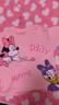 迪士尼寶寶（Disney Baby）女童長(cháng)袖兒童T恤中大童裝春季棉柔親膚可愛(ài)百搭上衣 淺粉 150 曬單實(shí)拍圖