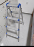 中創(chuàng  )梯子家用梯輕量折疊梯家用人字梯加厚鋁合金攝影三步梯凳LHS-S-03 曬單實(shí)拍圖