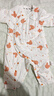 迪士尼嬰兒衣服60g新生幼兒連體衣夾棉滿(mǎn)月寶寶爬爬服百天睡衣春秋冬季 曬單實(shí)拍圖