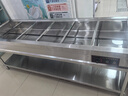 千思六格保溫售飯臺商用 保溫快餐車(chē)不銹鋼自助餐保溫臺酒店食堂電熱湯池分餐臺打菜熱菜爐 配304盒子 曬單實(shí)拍圖