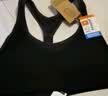 迪卡儂（DECATHLON）運動內衣女美利奴羊毛速干防震跑步瑜伽背心高強度健身文胸ODS 黑色 51% 綿羊毛 M 曬單實拍圖
