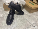 熱風(fēng)（Hotwind）商務(wù)正裝男士皮鞋春秋新款復古紳士百搭休閑皮鞋男牛津鞋西裝鞋 01黑色 41 255mm 曬單實(shí)拍圖