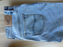 Lee25新品426修身高腰微喇淺藍色女牛仔褲潮A08050 曬單實(shí)拍圖