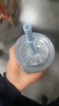 星巴克（Starbucks）星杯系列漸變不銹鋼吸管杯“薯條杯”保溫杯473ml男女士送禮 藍色漸變款不銹鋼吸管杯473ml 曬單實(shí)拍圖