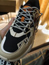 鴻星爾克男鞋冬季潮流運動(dòng)鞋男皮面加絨2025新款保暖休閑鞋厚底增高老爹鞋 蛋奶灰黑(皮面款-店長(cháng)推薦) 43 送運費險 曬單實(shí)拍圖