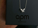 APM Monaco蝴蝶項鏈女銀鎖骨鏈時(shí)尚飾品禮物送女友毛衣鏈 曬單實(shí)拍圖