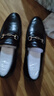 雷曼尼保羅雷曼尼保羅2026新款真皮男鞋男士時(shí)尚軟底一腳蹬豆豆鞋休閑樂(lè )福鞋 002-8黑色單鞋 37 曬單實(shí)拍圖
