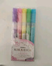 斑馬牌 (ZEBRA)五色套晶亮熒光筆 彩色標記筆 Kirarich系列學(xué)生記號筆 WKS18-5C 曬單實(shí)拍圖
