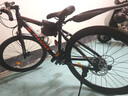 鳳凰（Phoenix）山地自行車(chē)成人學(xué)生兒童變速鋁架單車(chē) 征程 24速輻條輪黑橙 26寸 曬單實(shí)拍圖