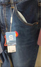 森馬森柔牛仔|牛仔褲男冬季長(cháng)褲復古做舊寬松直筒褲109724124103 曬單實(shí)拍圖