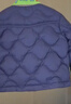 馬·拉?。∕.Latin）馬拉丁兒童羽絨服25冬裝新款男童女童螺紋領(lǐng)襯衫型輕薄羽絨服 藏青 140 曬單實(shí)拍圖