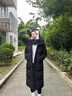 悠菲詩(shī)加肥加大女裝220斤胖妹大碼羽絨服2025年冬季長(cháng)款感棉服外套洋氣 黑色 4XL 【建議175-200斤】 曬單實(shí)拍圖