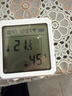 智能涂鴉WiFi溫濕度傳感器室內濕度計家用無(wú)線(xiàn)手機遠程檢測儀器表 白色 曬單實(shí)拍圖