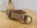 愛(ài)情海牛皮女士皮帶褲腰帶裝飾配裙子學(xué)生針扣式簡(jiǎn)約百搭褲帶生日禮物  曬單實(shí)拍圖