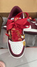 NIKE.AIRAJ婚鞋新娘專(zhuān)用鞋女鞋dunk紅色秀禾情侶結婚鞋運動(dòng)鞋aj1 1213【酒紅】(婚鞋) 藍盒包裝+婚 38 曬單實(shí)拍圖