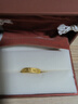 周生生黃金戒指活口 六字大明咒 足金男女婚嫁可作對戒90212R計價(jià)4.6克 曬單實(shí)拍圖