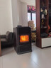 能師傅歐式顆粒取暖爐全自動(dòng)生物質(zhì)顆粒無(wú)煙環(huán)保節能家用室取暖器爐 300型 高端歐式顆粒爐 【包郵鄉村可達 顆粒/木材兩燒】 曬單實(shí)拍圖