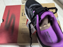 斯凱奇（Skechers）女鞋秋冬2025新款休閑鞋減震跑步鞋輕便軟底媽媽鞋網(wǎng)面老人運動(dòng)鞋 /黑色/紫色-BKPR 37 /參考常規尺碼37-37.5碼左右 曬單實(shí)拍圖