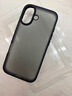 藍猩先生適用蘋(píng)果17手機殼 iPhone17保護殼磨砂輕薄護甲防摔耐磨手機保護套 典雅黑 曬單實(shí)拍圖