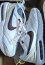 耐克NIKE休閑鞋女子氣墊AIR MAX DAWN運動(dòng)鞋DC4068-102白棕37.5 曬單實(shí)拍圖