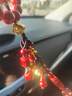 【五臺直發(fā)】祝福朱砂菩提蓮花多寶汽車(chē)掛件車(chē)內吊墜本命年掛飾 典藏級【朱砂蓮花-平安車(chē)掛】 曬單實(shí)拍圖