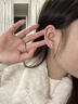 DAISY DREAM999足銀五角星耳釘女高級感鋯石耳環(huán)養耳洞耳骨釘睡覺(jué)免摘小耳飾 【兩只價(jià)】5mm星星耳釘【999銀】 曬單實(shí)拍圖