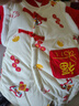 嬰兒連體衣夾棉加厚棉衣新生幼兒爬服寶寶衣服冬裝拜年外出服 福袋瑞龍 80cm 6-9個(gè)月 曬單實(shí)拍圖