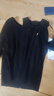 太平鳥(niǎo)女裝針織衫上衣露肩質(zhì)感假兩件長(cháng)袖修身內搭毛衫 黑色 M 曬單實(shí)拍圖