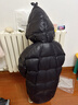 高梵黑金兒童鵝絨服5.0長(cháng)款加厚男女小童精靈帽寶寶羽絨服外套官方暖 YT黑色 130 （少量現貨 飛天鵝絨149g） 曬單實(shí)拍圖