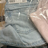 優(yōu)衣庫童裝女童牛仔短褲水洗產(chǎn)品休閑百搭夏季褲子474703 11 粉紅色 110 曬單實(shí)拍圖