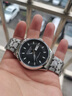冠琴（GUANQIN）瑞士認證手表男士機械表名表夜光防水大表盤(pán)全自動(dòng)商務(wù)多功能男表 本色黑面/機械機芯/全自動(dòng) 曬單實(shí)拍圖