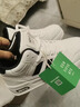 森馬男鞋春秋季透氣新款潮牌百搭板鞋男士高幫休閑運動(dòng)增高厚底小白鞋 白卡其 40 曬單實(shí)拍圖