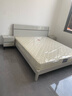 全友家居 現代簡(jiǎn)約風(fēng)主臥室家具組合套裝1.8x2米雙人大床+床墊床頭柜 曬單實(shí)拍圖
